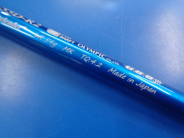 中古 DERAMAX 01-55D(R2) テーラーメイド用スリーブ 44.75インチシャフト ゴルフ用品