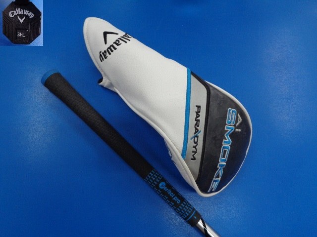 中古 PARADYM Ai SMOKE MAX 3HL 16.5°フェアウェイウッド ゴルフ用品