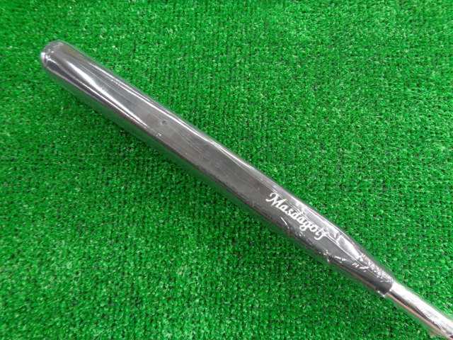 中古 STUDIO-1 ニッケルクロム仕上げ ブレードライン彫刻パター ゴルフ用品