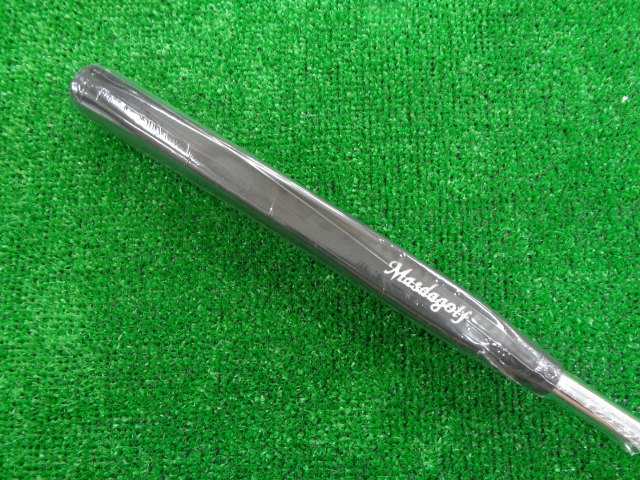 中古 STUDIO-2 ブラックオキサイド仕上げ ブレード・サイトライン彫刻パター ゴルフ用品
