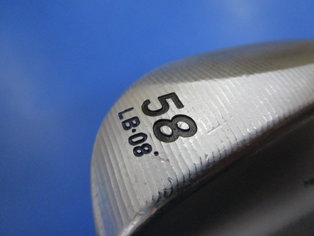 中古 MILLED GRIND3 Chrome 58LB-08 58°ウェッジ ゴルフ用品