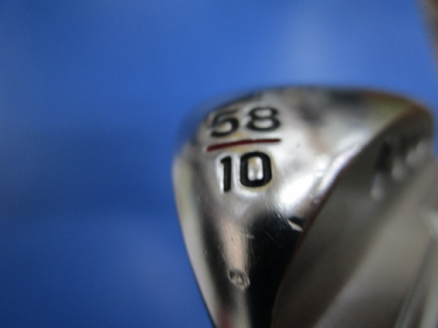中古 JAWS FORGED Chrome 58-10 58°ウェッジ ゴルフ用品