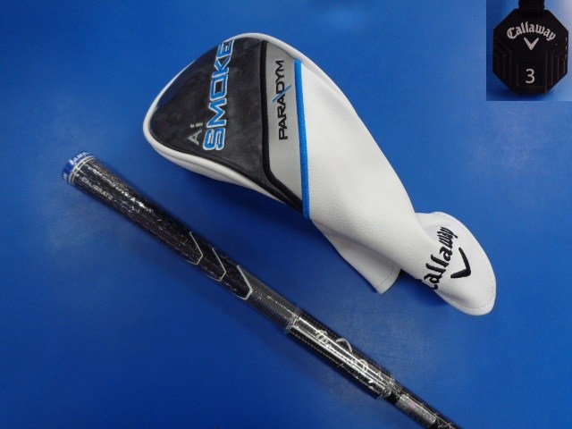 中古 PARADYM Ai SMOKE MAX D 5W 18°フェアウェイウッド ゴルフ用品
