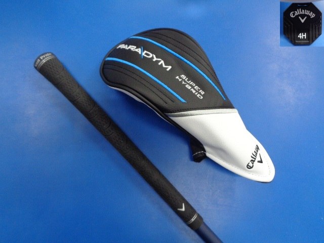 中古 PARADYM SUPER HYBRID 24 24°ユーティリティ ゴルフ用品