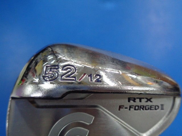 中古 RTX F-FORGED II 52-12 52°ウェッジ ゴルフ用品