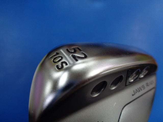 中古 JAWS RAW CHROME 52-10S 52°ウェッジ ゴルフ用品