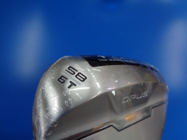中古 OPUS Chrome 58-6T 58°ウェッジ ゴルフ用品