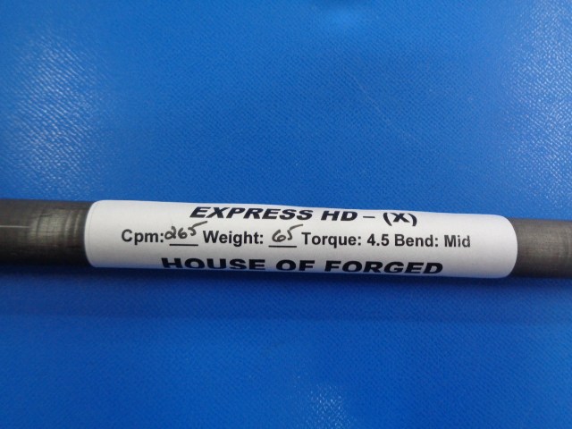 中古 HOUSE OF FORGED EXPRESS HD-(X)46.0 未使用品 46インチシャフト ゴルフ用品