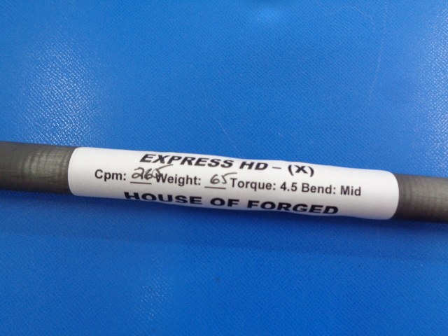 中古 HOUSE OF FORGED EXPRESS HD-(X)46.0 未使用品 46インチシャフト ゴルフ用品