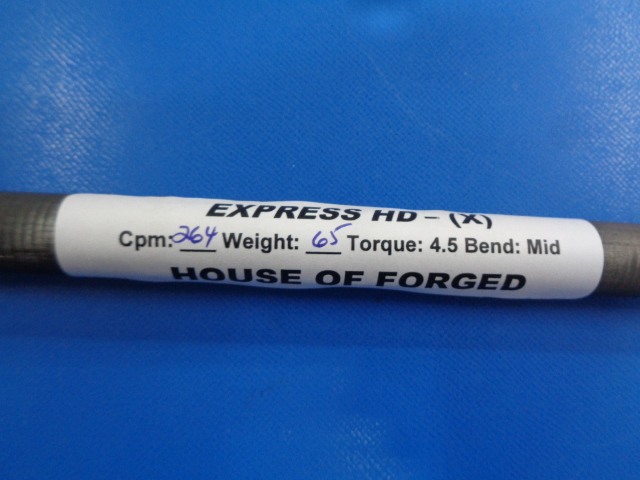 中古 HOUSE OF FORGED EXPRESS HD-(X)46.0 未使用品 46インチシャフト ゴルフ用品