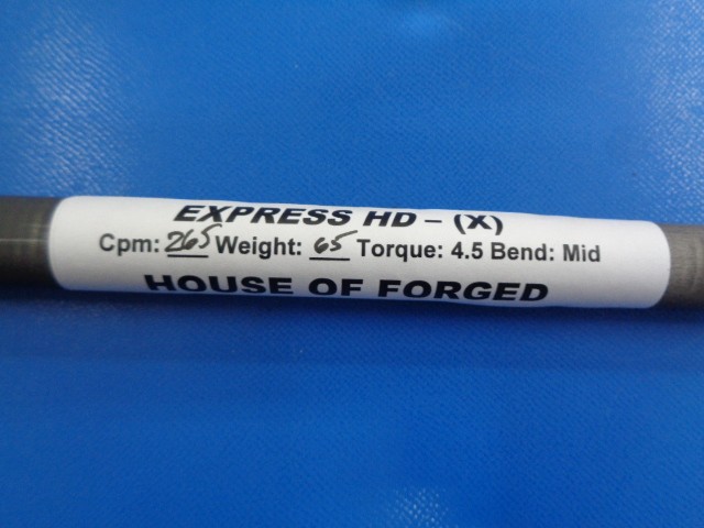 中古 HOUSE OF FORGED EXPRESS HD-(X)46.0　未使用品 46インチシャフト ゴルフ用品