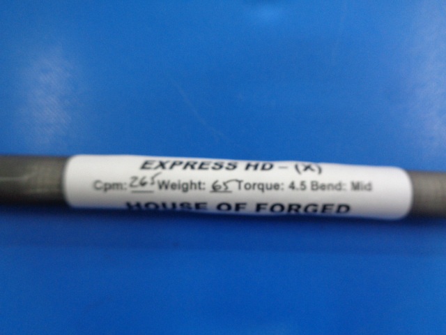 中古 HOUSE OF FORGED EXPRESS HD-(X)46.0 未使用品 46インチシャフト ゴルフ用品