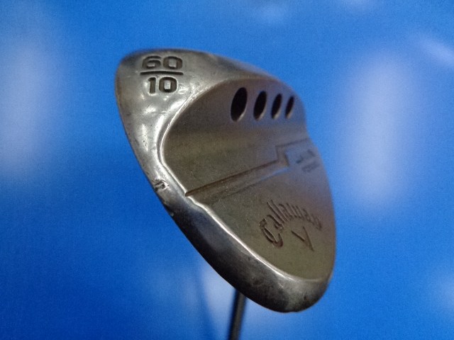 中古 JAWS FORGED ツアーバージョン 60-10 ノーメッキ 60°ウェッジ ゴルフ用品