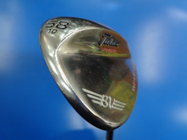 中古 ボーケイFORGED58-10 58°ウェッジ ゴルフ用品