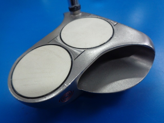 中古 ホワイトスチール2ボールパターパター ゴルフ用品