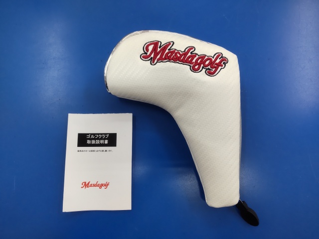 中古 TYPE-L 銅メッキ仕上げ ブレードドット彫刻パター ゴルフ用品