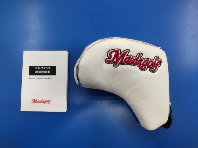 中古 STUDIO-2 銅メッキ仕上げ ブレード・サイトライン加工パター ゴルフ用品