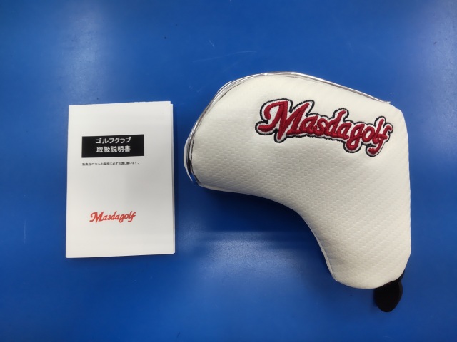 中古 STUDIO-2 銅メッキ仕上げ ブレード・サイトライン加工パター ゴルフ用品