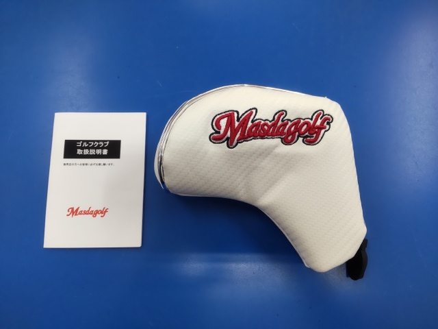 中古 STUDIO-5 銅メッキ仕上げ ブレードライン加工パター ゴルフ用品