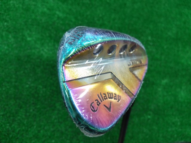 中古 JAWS FULL TOE Chrome 54-12 オーロラ加工 54°ウェッジ ゴルフ用品