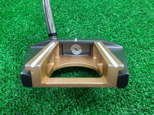 中古 EXO SEVEN MINI GOLDパター ゴルフ用品