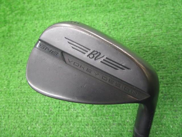 中古ゴルフ ボーケイSM8ジェットブラック48-10F 48°の写真