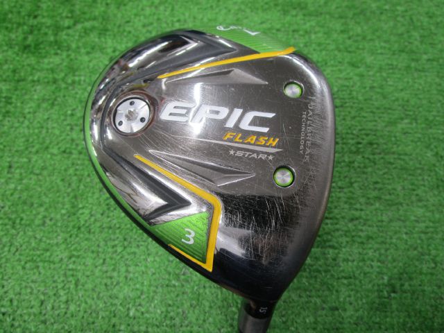 中古ゴルフ EPIC FLASH STAR 3W 15°の写真