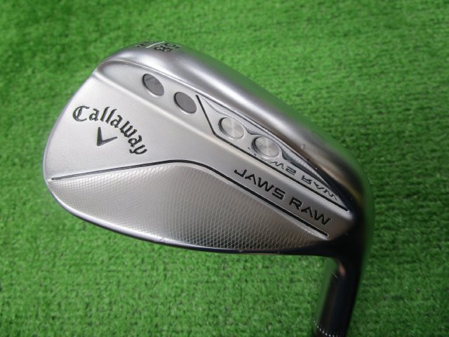 中古ゴルフ JAWS RAW CHROME 58-12W 58°