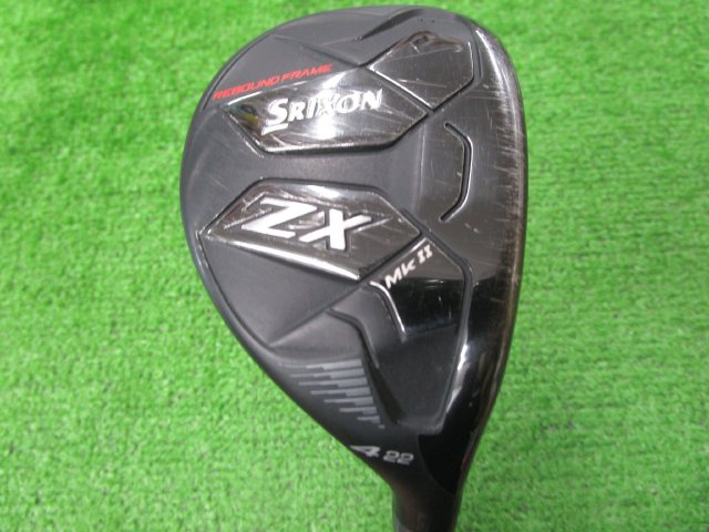 中古ゴルフ スリクソンZX Mk II HYBRID #4 22°