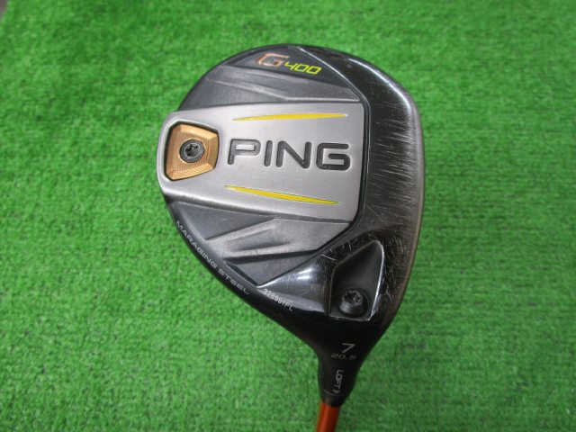 中古ゴルフ G400 7W 20.5°の写真
