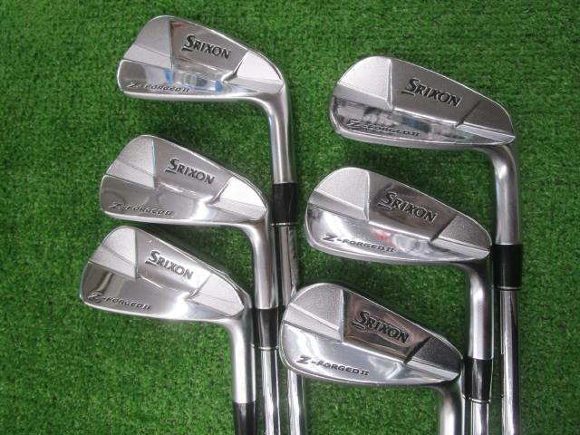 中古ゴルフ スリクソンZ FORGED II 6本の写真