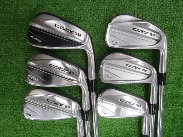 中古ゴルフ コブラKING FORGED CB MB 2023 6本の写真