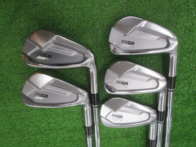 中古ゴルフ PRGR 01 2023 5本の写真