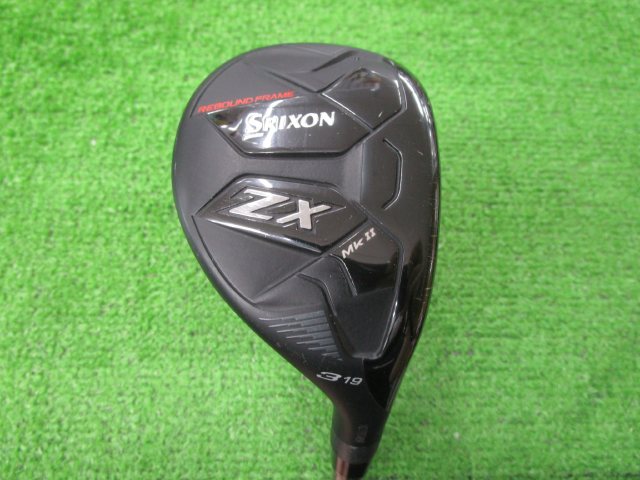 中古ゴルフ スリクソンZX Mk II HYBRID #3 19°の写真