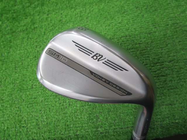 中古ゴルフ ボーケイSM10 Tour Chrome 58-14K 58°の写真