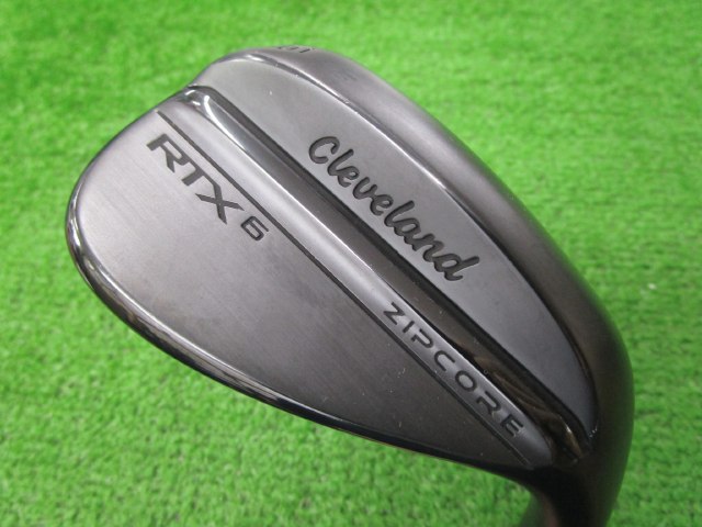中古ゴルフ RTX-6 ZIPCORE BLACK 56-10 56°の写真