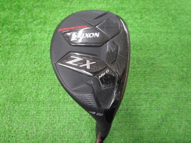 中古ゴルフ スリクソンZX Mk II HYBRID #4 22°の写真