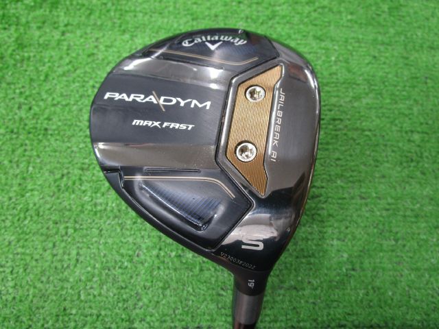 中古ゴルフ PARADYM MAX FAST 5W 19°の写真
