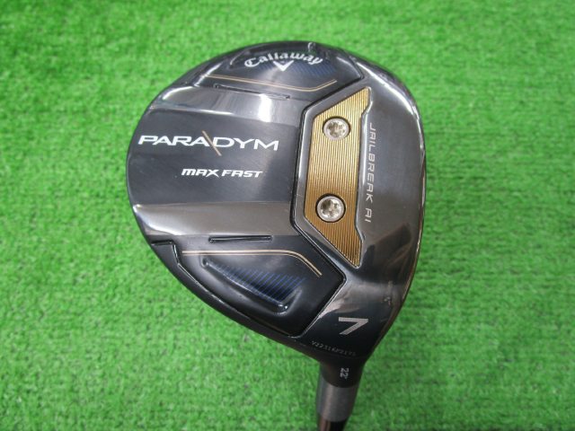 中古ゴルフ PARADYM MAX FAST 7W 22°の写真
