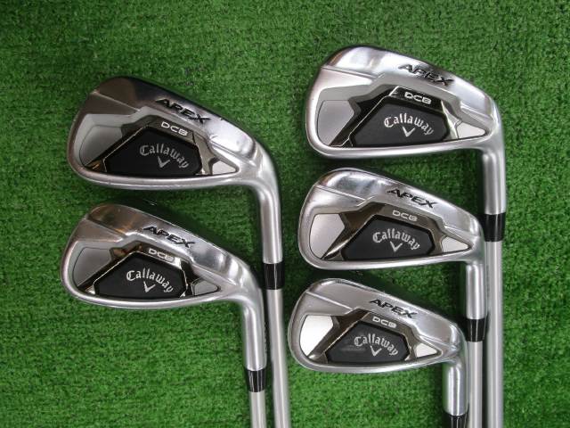 中古ゴルフ APEX DCB 5本