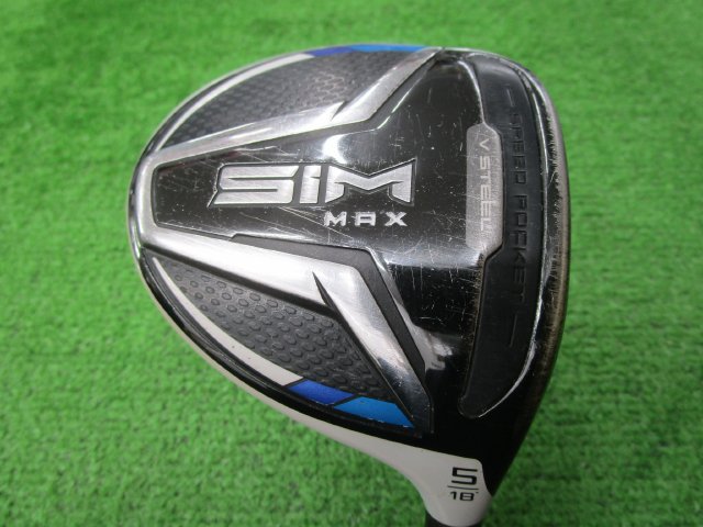 中古ゴルフ SIM MAX 5W 18°