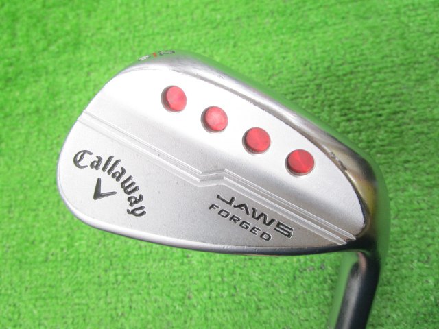 中古ゴルフ JAWS FORGED Chrome 52-10 52°