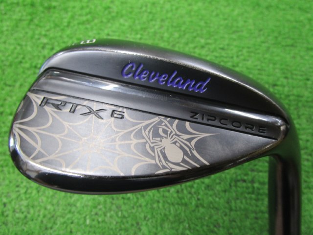 中古ゴルフ RTX-6 ZIPCORE BLACK 58-6 58°
