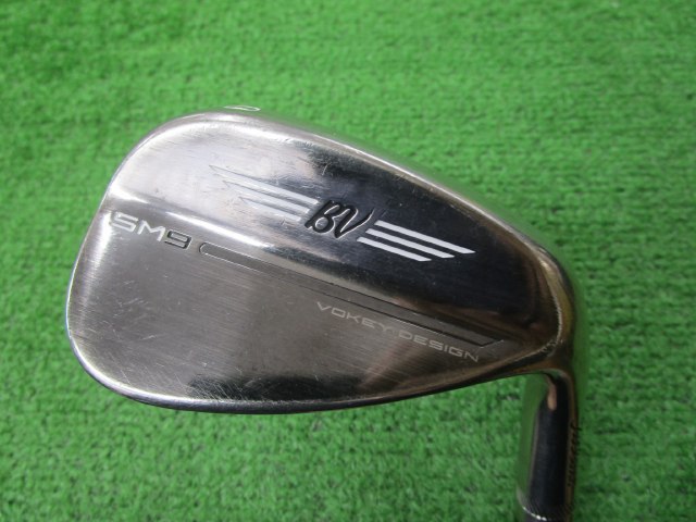 中古ゴルフ ボーケイSM9ブラッシュドスチール50-12F 50°の写真