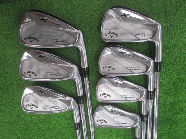 中古ゴルフ X-FORGED STAR 7本の写真