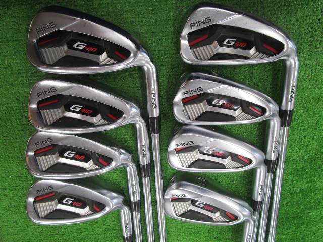 中古ゴルフ G410 8本の写真