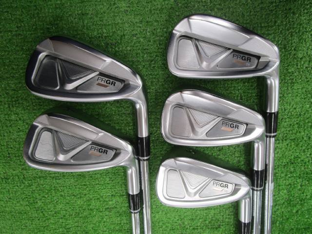 中古ゴルフ PRGR 05 2023 5本の写真