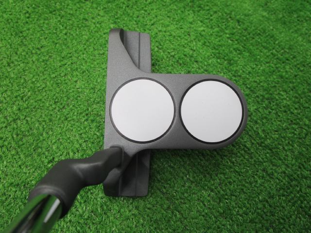 中古 DFX BY ODYSSEY 2-BALL BLADEパター ゴルフ用品