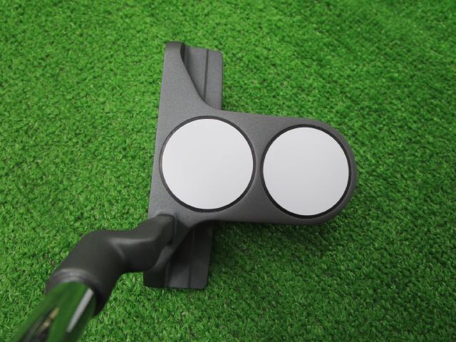 中古 DFX BY ODYSSEY 2-BALL BLADEパター ゴルフ用品