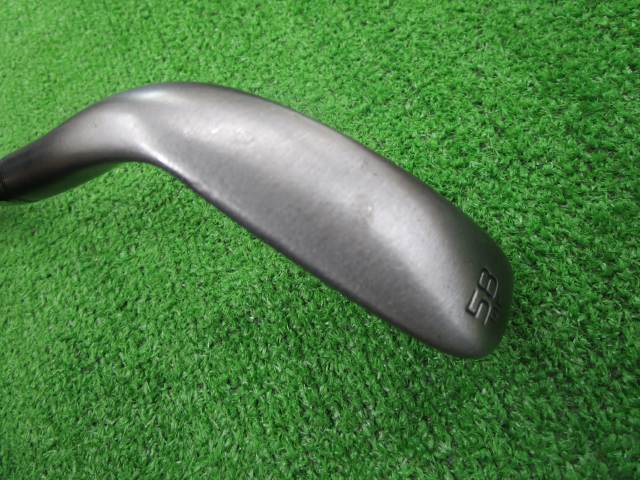 中古 ボーケイSM9ジェットブラック58-14K 58°ウェッジ ゴルフ用品